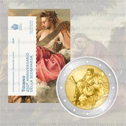 2 euro tiziano san marino 2026 bu