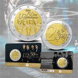 2 euro u2 irlanda 2026 coincard fdc