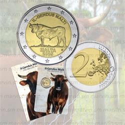 2 Euro - The Maltese Ox - Malta - 2025 - Coincard - BU