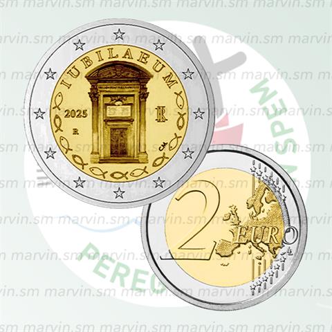   2 euro - Giubileo - Italia - 2025 - UNC 