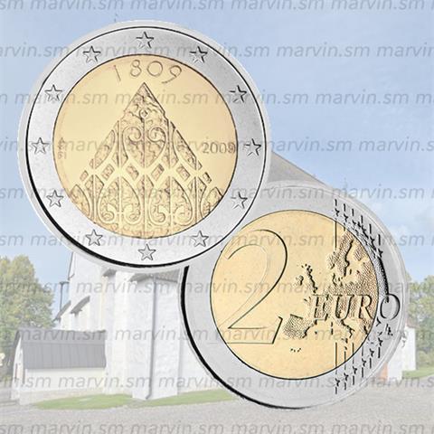  2 euro - Porvoo - Finlandia - 2009 – UNC 