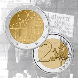 2 euro - Repubblica di Lettonia - Lettonia - 2021 - UNC