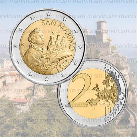  2 euro - San Marino - 2021 - UNC 