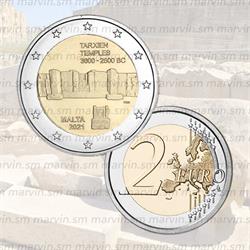 2 euro - Tarxien - Malta - 2021 - UNC