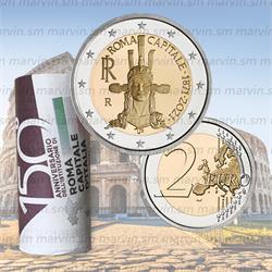 2 euro - Roma Capitale - Italia - 2021 - Rotolino - UNC