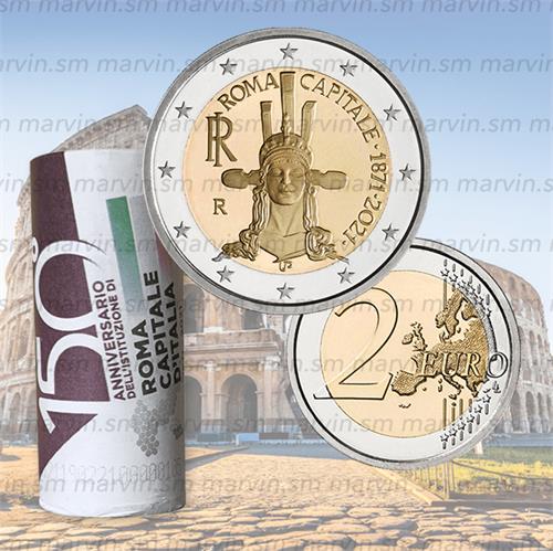 novita - Commemorative area italiana - Italia - Bergamo e Brescia capitali  della cultura - Moneta da 5 euro in rame