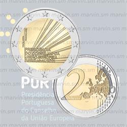 2 euro unc presidenza ue portoghese portogallo 2021
