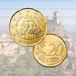20 cent - San Marino - 2013 - Moneta Circolante