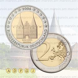 2 euro - Holstentor - Germania - 2006 - UNC