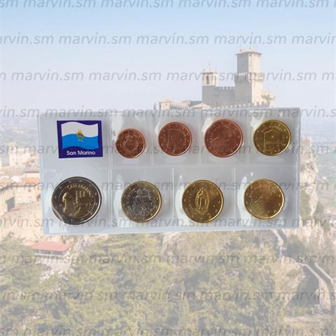  EURO SET - ANNI MISTI - San Marino - 2007 - 8 monete - FDC 