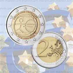 2 euro - Anniversario EMU - Francia - 2009 - UNC
