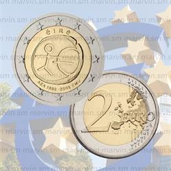 2 euro - Anniversario EMU - Irlanda - 2009 - UNC