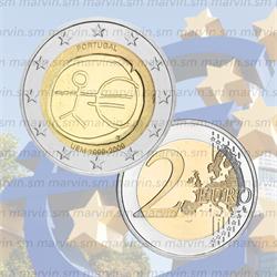 2 euro - Anniversario EMU - Portogallo - 2009 - UNC