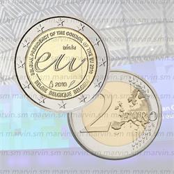 2 euro Presidenza Belga - Belgio - 2010 - UNC