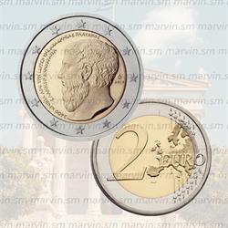 2 euro - Accademia di Platone - Grecia - 2013 - UNC