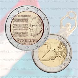 2 euro - Inno nazionale - Lussemburgo - 2013 - UNC