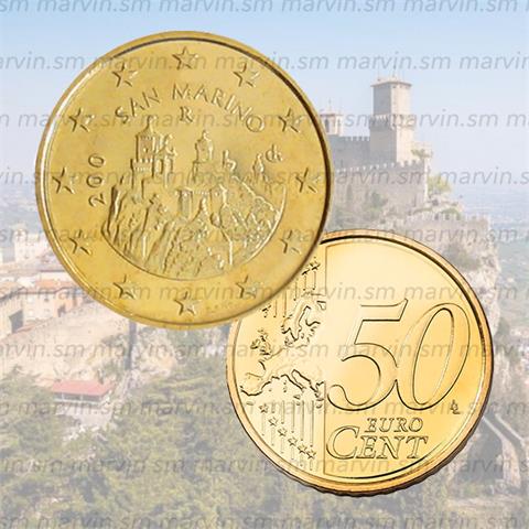  50 cent  - San Marino - 2014 - Moneta Circolante 