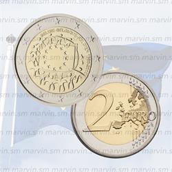 2 euro - Bandiera UE - Belgio - 2015 - UNC