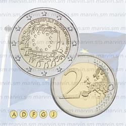 2 euro - Bandiera UE - Germania - 2015 - UNC