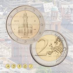 2 euro - Chiesa di San Paolo - Germania - 2015 - UNC