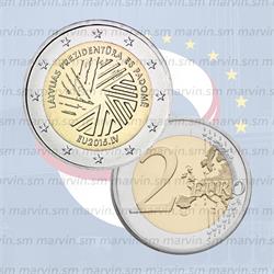 2 euro - Presidenza - Lettonia - 2015 - UNC