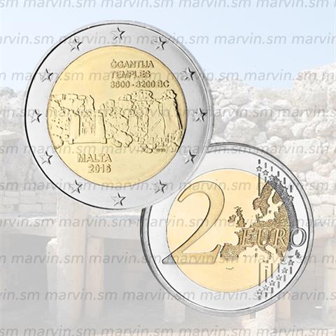  2 euro - Ggantija - Malta - 2016 - UNC 