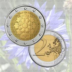 2 euro - Fiordaliso - Francia - 2018 - UNC