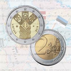 2 euro - Sudovia - Lituania - 2022 - UNC