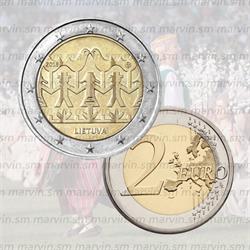 2 euro - Festival della Canzone e Danza - Lituania - 2018 - UNC