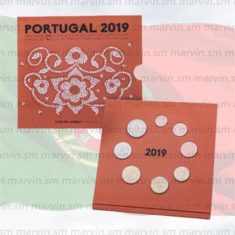  Serie Euro - Portogallo - 2019 - 8 monete - FDC 