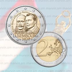 2 euro - Principe Enrico - Lussemburgo - 2020 - UNC