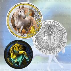 3 euro - Unicorno - Austria - 2026 - FDC