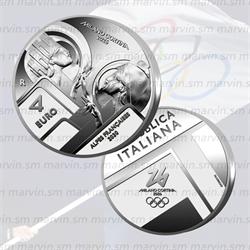 4 Euro - Handover Cortina-France - Italy - 2026 - Silver BU