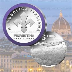 5 Euro - 100 Anni Fondazione ACF Fiorentina - Italia - 2026 - AG FS