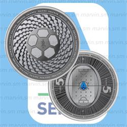 5 Euro - Ends or kick-off Italian League - Italy - 2026 - Silver BU
