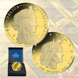 50 Euro - Relazioni Italia U.S.A.  - Italia - 2026 - AU REVERSE FS