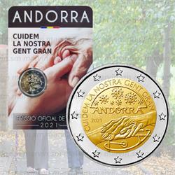 2 euro assistenza agli anziani andorra 2021 fdc
