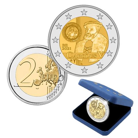  2 euro - Carlo V - Belgio - 2021 - FS 