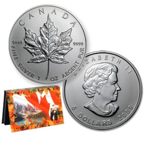  1 Oncia - Maple Leaf - Canada - 2009 - AG FDC 