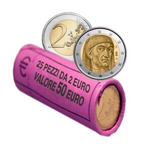 2013 - Italia - 2 € in rotolino (25 monete) 