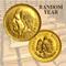  2,5 Pesos - Mexico - Hidalgo - 1919-48 - Gold - RANDOM YEAR - AU/EF  in Mexico