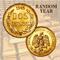  2 Pesos - Mexico - 1919-48 - Gold - RANDOM YEAR - AU/EF  in Mexico