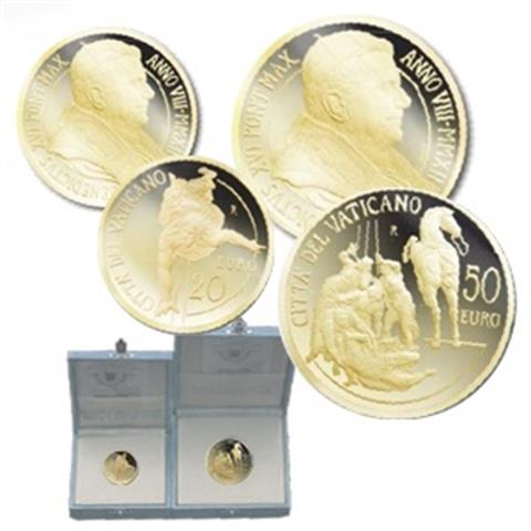  20 + 50 euro - Pontificato di Benedetto XVI - Vaticano - 2012 - AU FS 