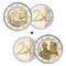 2 euro – Granduca Jean – Lussemburgo – 2021 – COPPIA - UNC  in Monete Euro