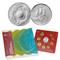 Coin Set with 5 euro Silver - San Marino - 2021 - 9 coins - BU  in Euro Coins