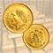 5 Pesos - Mexico - Hidalgo - 1905-55 - Gold - RANDOM YEAR - AU/EF  in Gold Coins