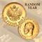 10 Rubles - Russia - Nikolai II - 1894-1917 - Gold - RANDOM YEAR - EF  in Gold Coins
