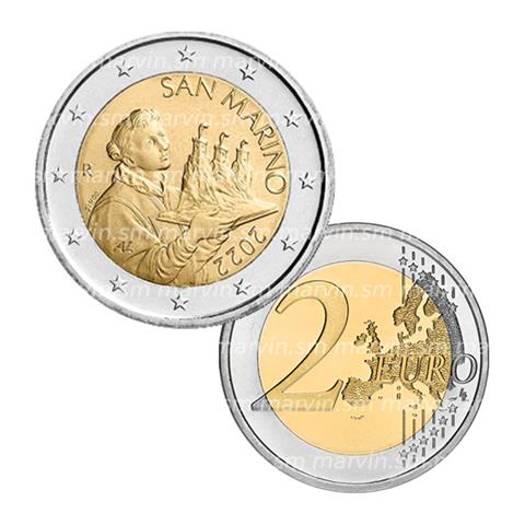 2 euro san marino 2022 tiratura