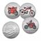 Trittico - Ducati - 3x 5 euro - Italia - 2024 - AG FDC  in Monete Euro