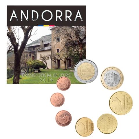  2019 - Andorra - Coin Set BU (8 coins) 